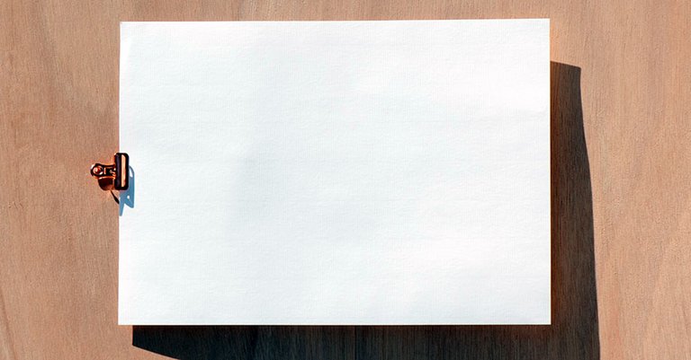 Kunst Leeres Blatt Papier