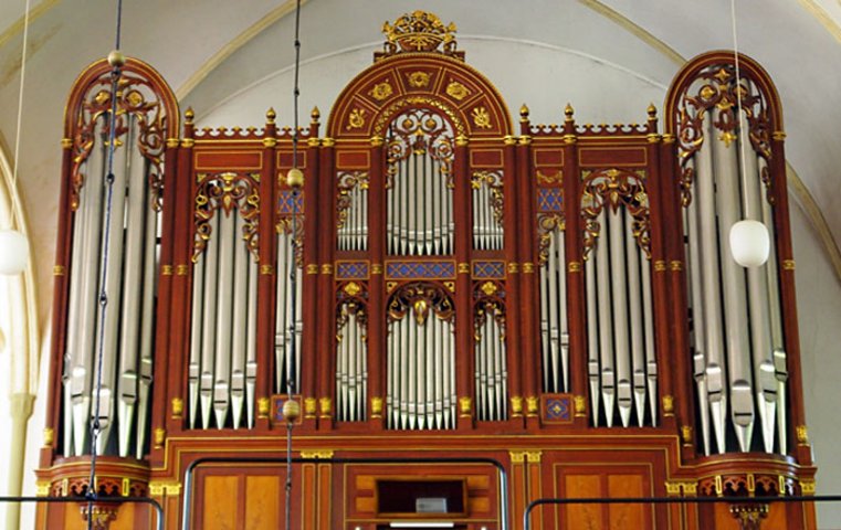 Orgel in der Kirche St. Magnus in Esens Ostfriesland, Michael Schnell/find-das-bild.de