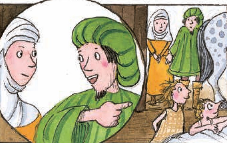 Elisabeth und Ludwig mit zwei Kindern