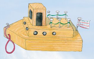 Holzschiff