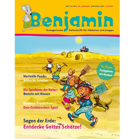 Cover Kinderzeitschrift Benjamin