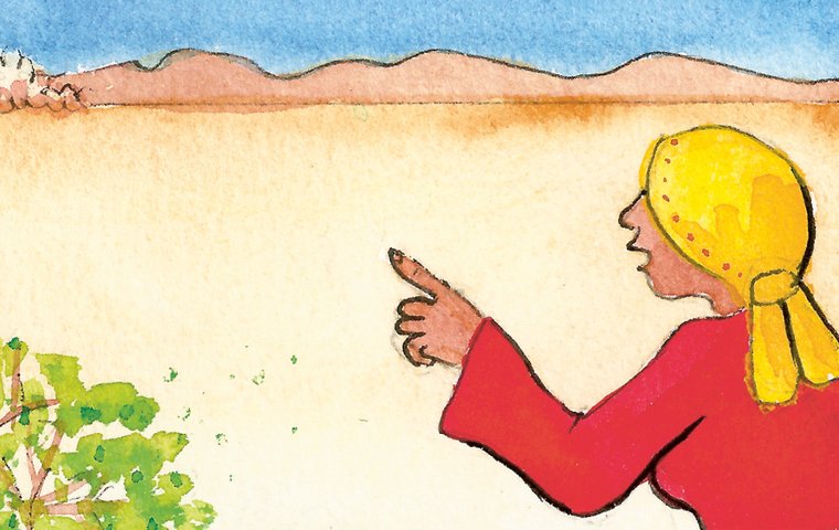 Miriam tanzt vor Freude Die Ägypter verfolgen uns.