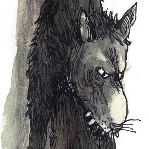 Der Wolfspelz Kopf vom Wolfspelz
