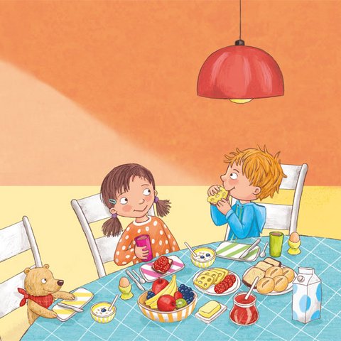 Frühstücksgebet Gebet zum Frühstück
