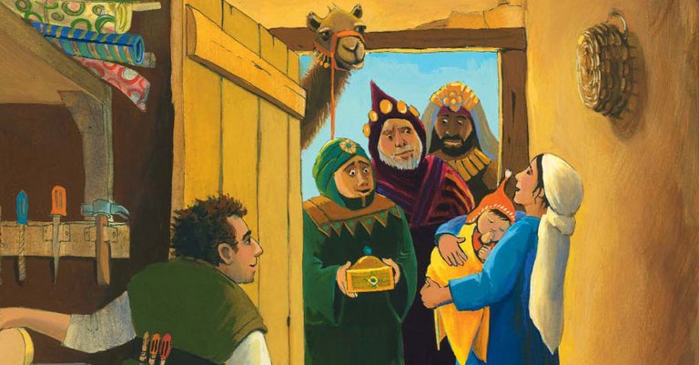 Jesus wird geboren 12
