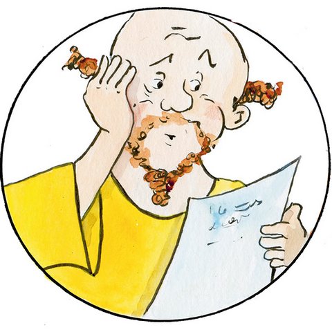 Gott rettet Jona Jona liest Brief