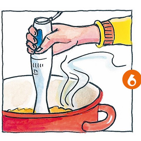 Suppe pürrieren